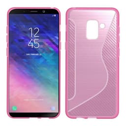 S Line silikondeksel Samsung Galaxy A6 2018 (SM-A600F)  - Rosa