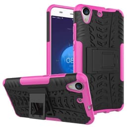 Støtsikkert deksel med stativ Huawei Y6 II (CAM-L21)  - Rosa