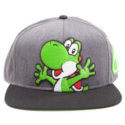 Nintendo Yoshi med egg caps (grå)
