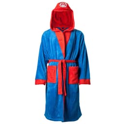 Nintendo Mario morgenkåpe L-XXL (rød/blå)