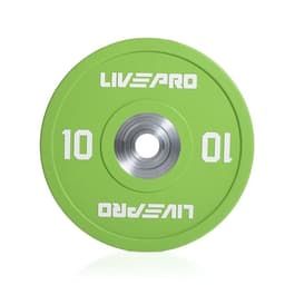 LivePro Urethane Comp. Colored Bumper Disc 50 mm 15 kg