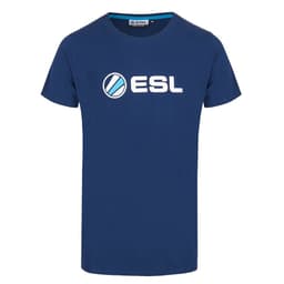 ESL basic T-skjorte (L) (marineblå)