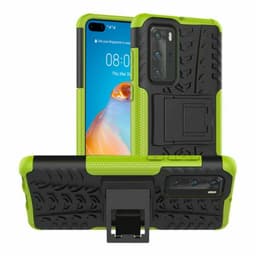 Støtsikkert deksel med stativ Huawei P40 Pro (ELS-AN00)  - Grønn