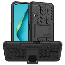 Støtsikkert deksel med stativ Huawei P40 Lite (JNY-L21A)  - Svart