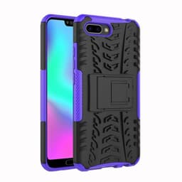 Støtsikkert deksel med stativ Huawei Honor 10 (COL-AL10)  - lilla
