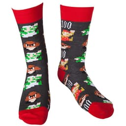 Sokker Nintendo - Mario mikselkunst 43-46 (flerfarget)