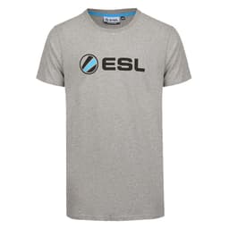 ESL basic T-skjorte (S) (lys grå)