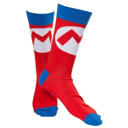 Sokker Nintendo - Mario logo 43-46 (rød/blå)