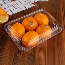 Matbeholder med lokk 27x18x9cm 10-pk