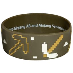 Minecraft Miner silikonarmbånd
