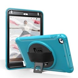 360 grader roterbar beskyttelse til iPad mini 2019 & mini 4 Lyseblå