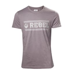 T-skjorte Star Wars Rogue One Rebel Alliance grå (L)