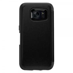 Samsung Galaxy S7 Etui Strada Series Ekte Skinn Svart