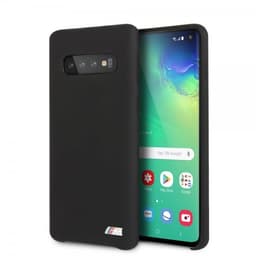 BMW Samsung Galaxy S10 Deksel Silikon med M-Logo Svart