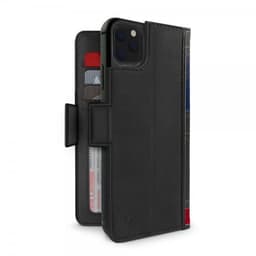 Twelve South iPhone 11 Pro Max Etui BookBook Ekte Skinn Löstagbart Deksel Svart