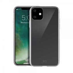 XQISIT iPhone 11 Deksel Flex Case Transparent Klar