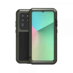 Love Mei Samsung Galaxy S20 Ultra Deksel PoweRFul Case ArméGrønn