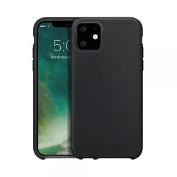 XQISIT iPhone 11 Deksel Silikoni Svart