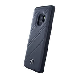 Mercedes Benz Organic I Deksel till Samsung Galaxy S9 Ekte Skinn Svart