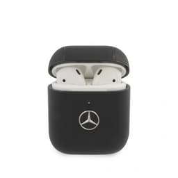 Mercedes Benz AirPods (1/2) Deksel Leather Case Svart