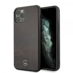 Mercedes Benz iPhone 11 Pro Max Deksel Wood Line Rosewood