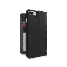 Twelve South iPhone 7/8/SE Etui BookBook Ekte Skinn Löstagbart Deksel Svart