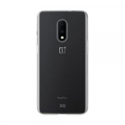 XQISIT OnePlus 7 Deksel Flex Case Transparent Klar