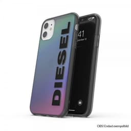 Diesel iPhone 12/iPhone 12 Pro Deksel Snap Case Holographic Svart