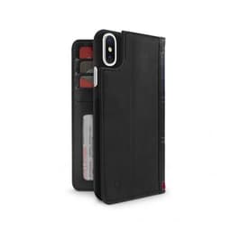 Twelve South iPhone Xr Etui BookBook Ekte Skinn Löstagbart Deksel Svart