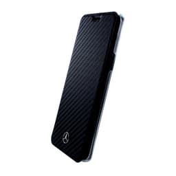 Mercedes Benz Dynamic Etui till Samsung Galaxy S9 Karbonfiberlook Svart