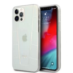 Mercedes Benz iPhone 12/iPhone 12 Pro Deksel Transparent Line Iridescent