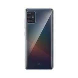 XQISIT Samsung Galaxy A51 Deksel Phantom Glass Transparent Klar