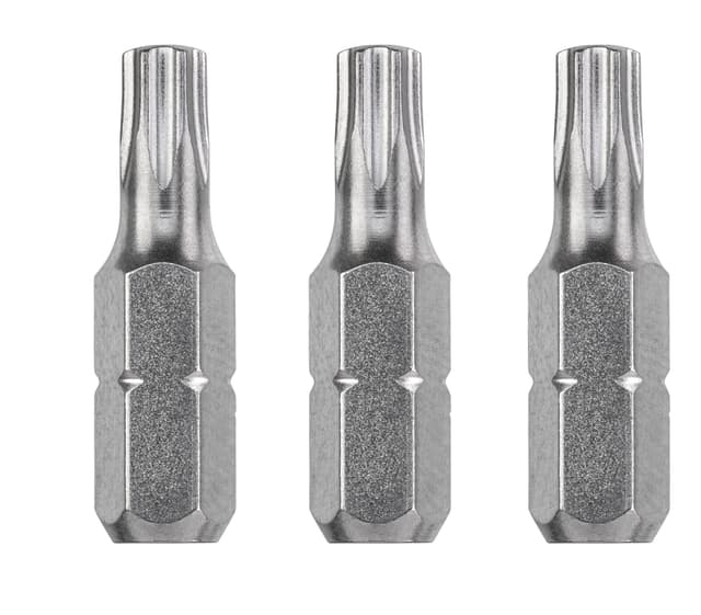 Bits, 25 mm, industri, T40, 3 stk., på SB-kort