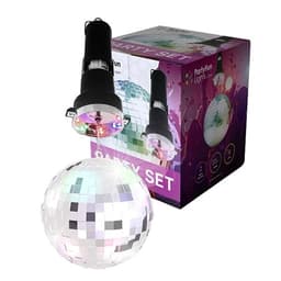 Party Fun Lights Mirror Ball Set