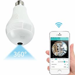 360 Panorama Wifi-kamera - trådløst overvåkingskamera