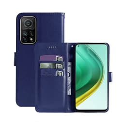 Lommebokdeksel 3-kort Xiaomi Mi 10T  - Mørke blå
