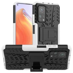 Støtsikkert deksel med stativ Xiaomi Mi 10T / 10T Pro  - Hvit