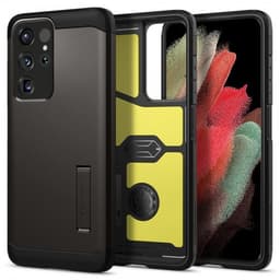Spigen Samsung Galaxy S21 Ultra Deksel Tough Armor Gunmetal