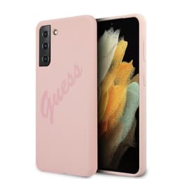 Guess Samsung Galaxy S21 Deksel Vintage Logo Rosa