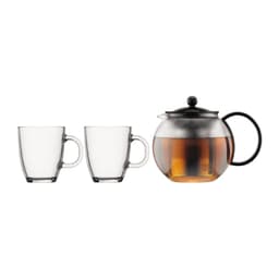 Bodum Tepresse med filter i rustfritt stål ASSAM SET 1.0 L