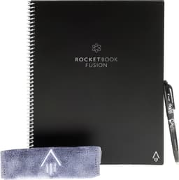Rocketbook Fusion Letter gjenbrukbar notatbok A4 (infinity black)