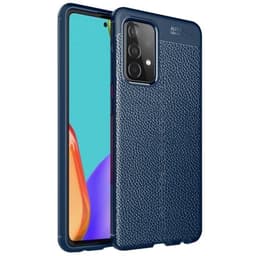 Skinnmønster TPU-deksel Samsung Galaxy A52 5G  - Blå