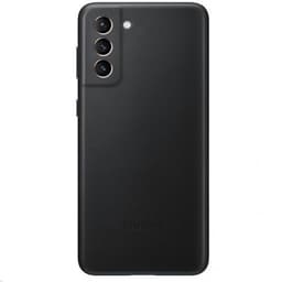 Samsung Original Galaxy S21 Plus Deksel Leather Cover Svart