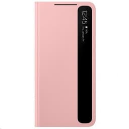 Samsung Original Galaxy S21 Etui Smart Clear View Cover Rosa