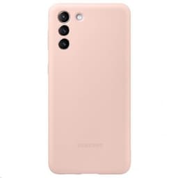 Samsung Original Galaxy S21 Plus Deksel Silicone Cover Rosa