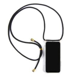 iPhone 11 Pro-deksel med halskjede Svart
