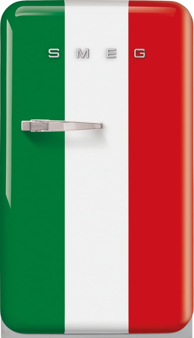 Smeg 50 s Style kjøleskap FAB10HRDIT5 (Italian flag)