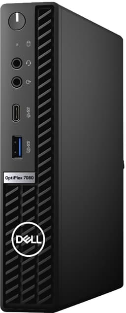 Dell OptiPlex 7080 MFF stasjonær mini-PC i5/8/256 GB (sort)
