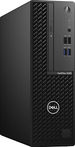 Dell OptiPlex 3080 SFF i5/8/256GB liten stasjonær PC (sort)