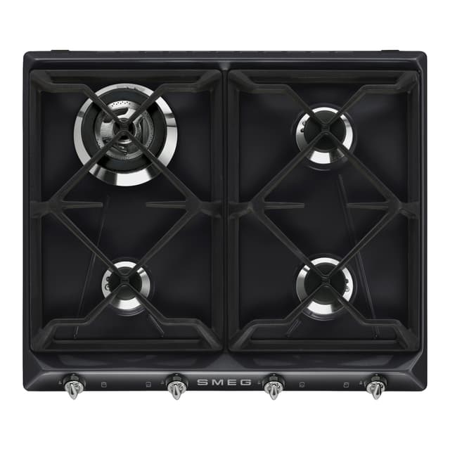 Smeg gasskomfyr SR964NGH (sort)